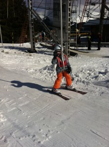 First real snow - photo 1